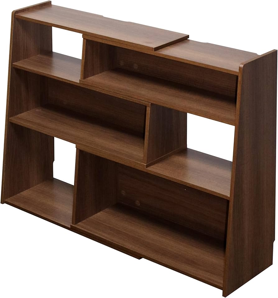 Amazon｜サンニード スライド 伸縮 オープンラック 本棚 ディスプレイ